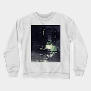 SPACE PORT Crewneck Sweatshirt